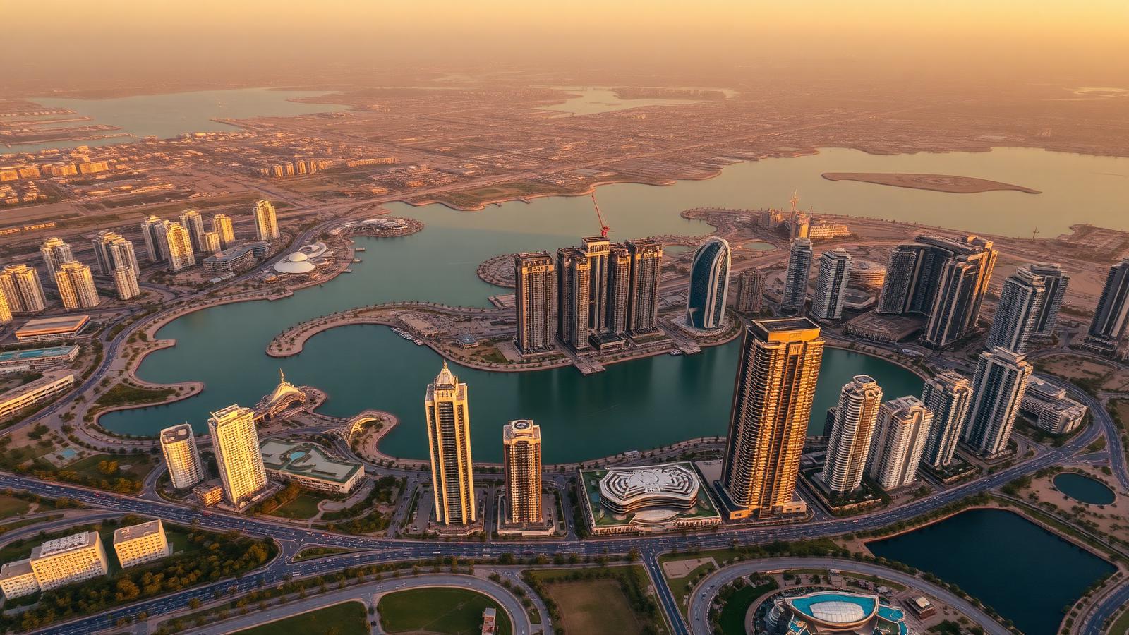 Luxury villa in Jumeirah Lake Towers, Dubai